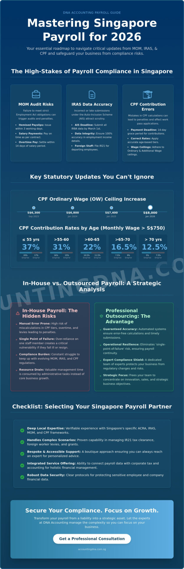 Payroll Services Singapore: The 2026 SME Compliance & Management Guide