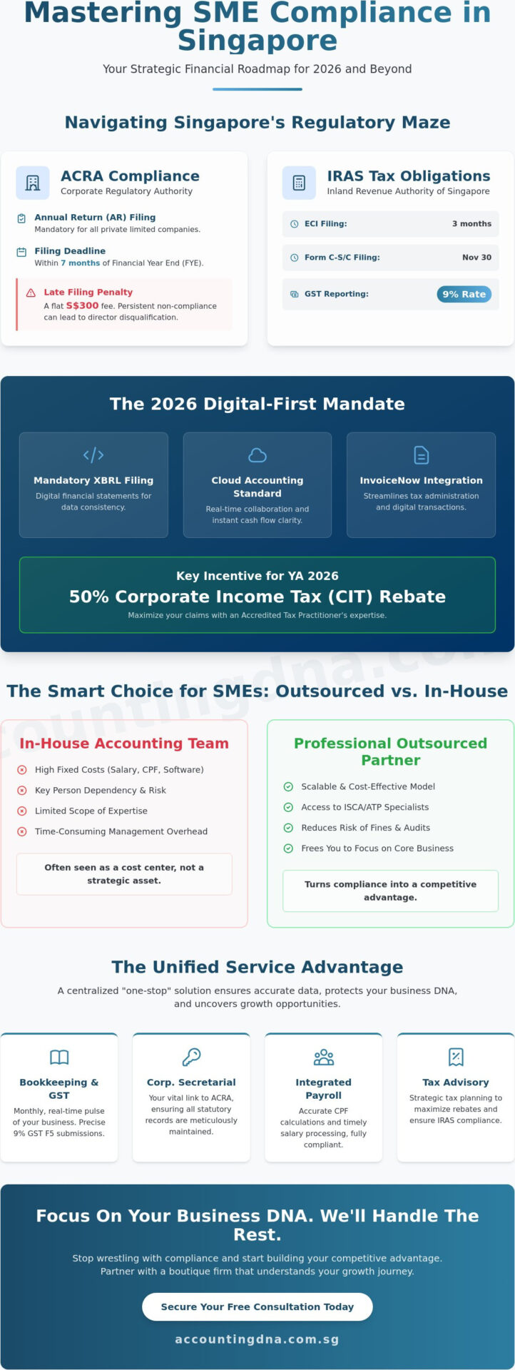 Professional Accounting Services in Singapore: The 2026 SME Growth Guide