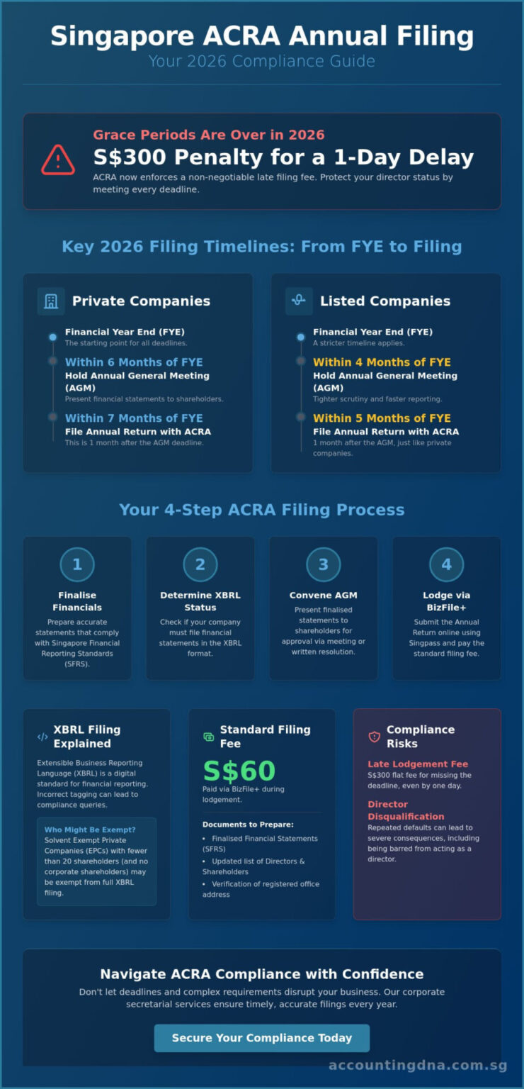 Acra Financials ACRA Annual Return Filing Requirements: The 2026 SME Compliance Guide
