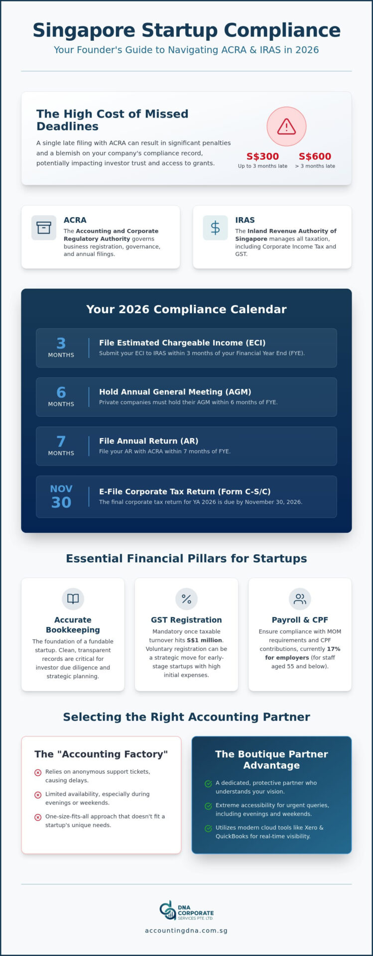 Singapore Startup Accounting: 2026 Compliance Guide