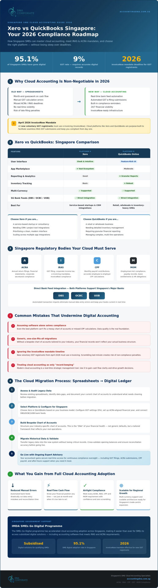 Cloud Accounting Services in Singapore: The 2026 SME Transition Guide