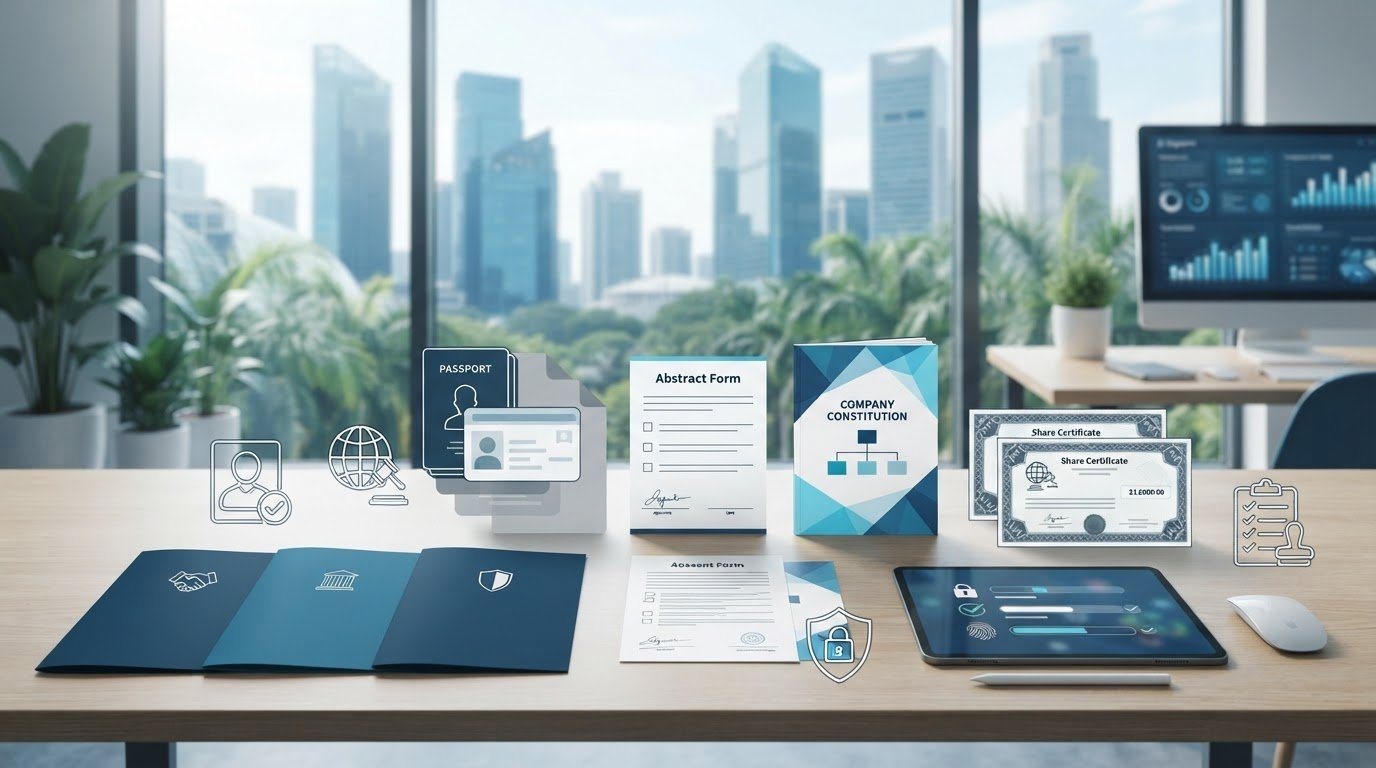 Documents for Company Incorporation in Singapore: The 2026 Founder’s Checklist