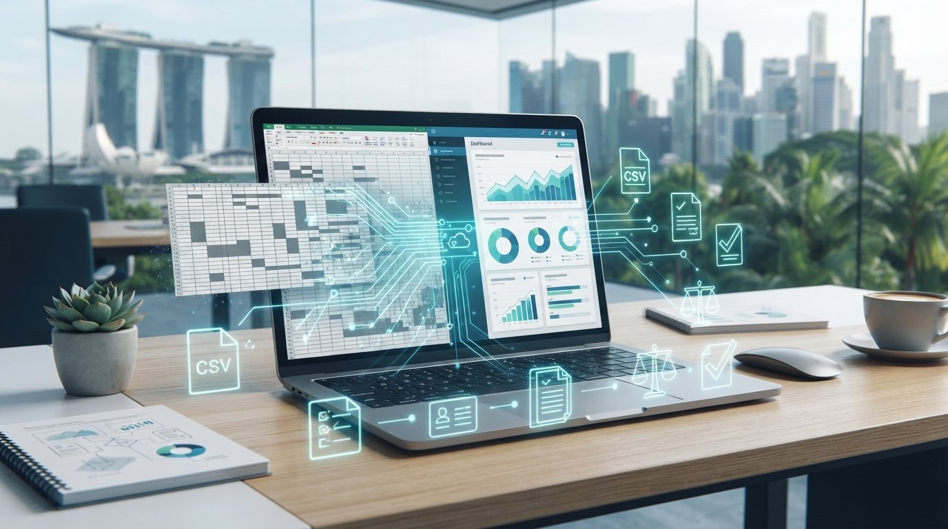 How to Migrate from Spreadsheets to Xero in Singapore